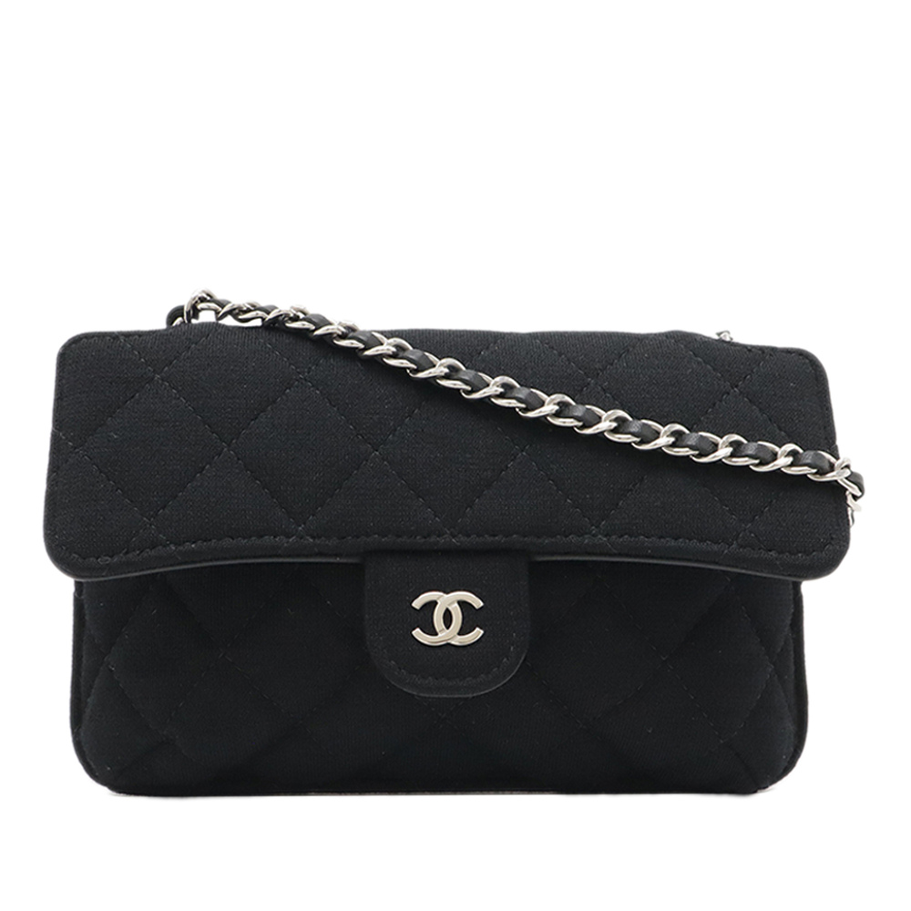 Pre-Loved Chanel Canvas Graffiti Foldable Shopping Tote in Jersey Flap